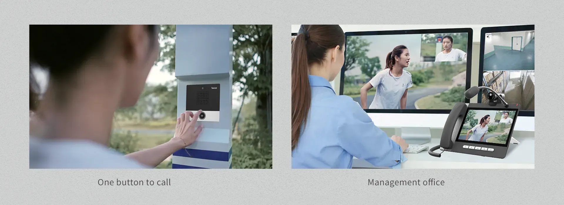 HD Visual Intercom (BHP-SOS10V only)