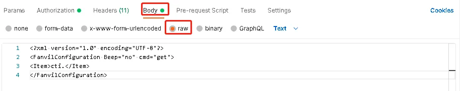 Ввод содержимого тела XML