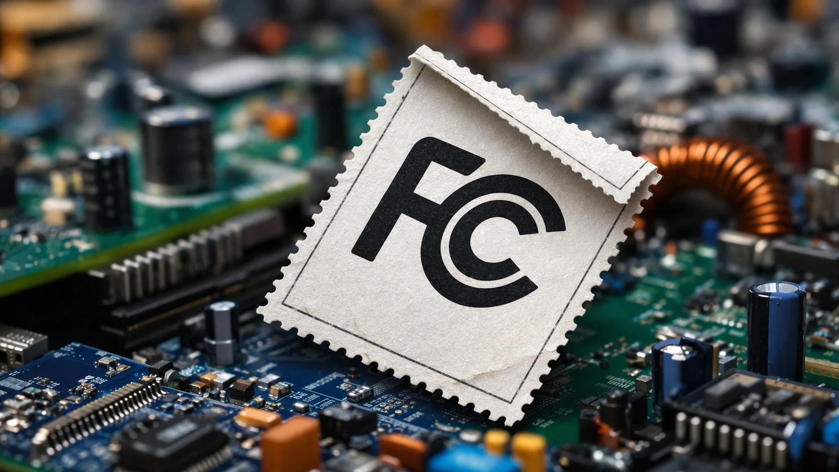 Схема процесса утверждения устройств FCC: от определения применимых разделов правил до тестирования, подачи документов, маркировки и выхода на рынок