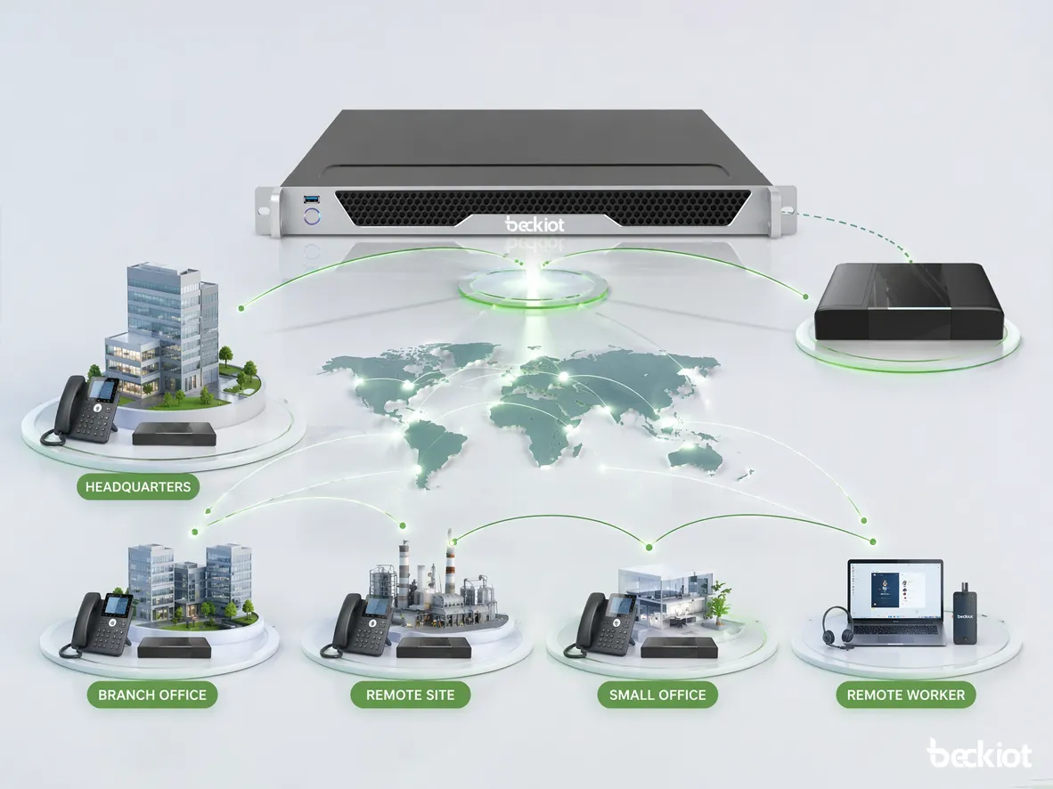 Flexible Multi-Site Networking and Expansion