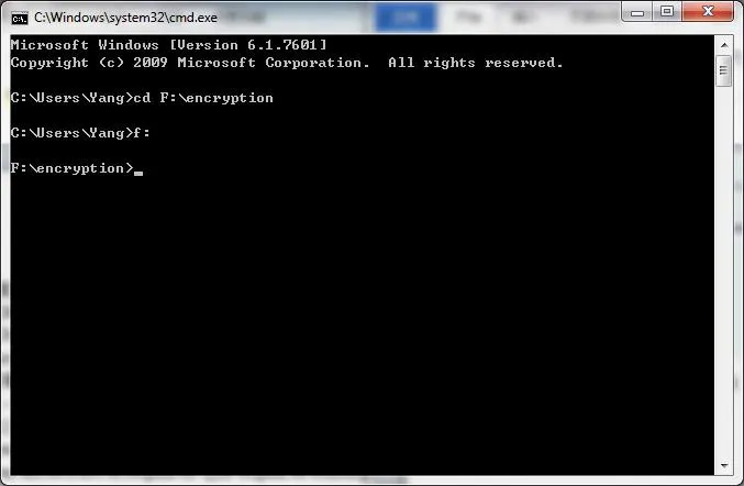 Выполнение команды DOS в CMD