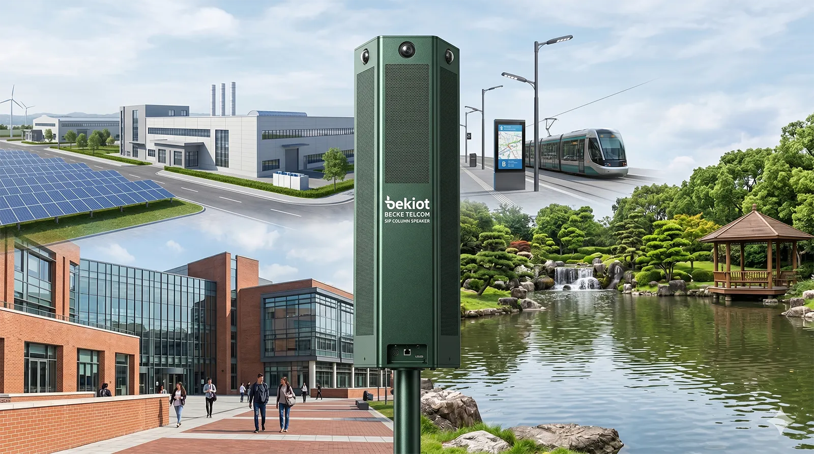 SIP-колонный громкоговоритель: функции, области применения и преимущества удалённого пейджинга