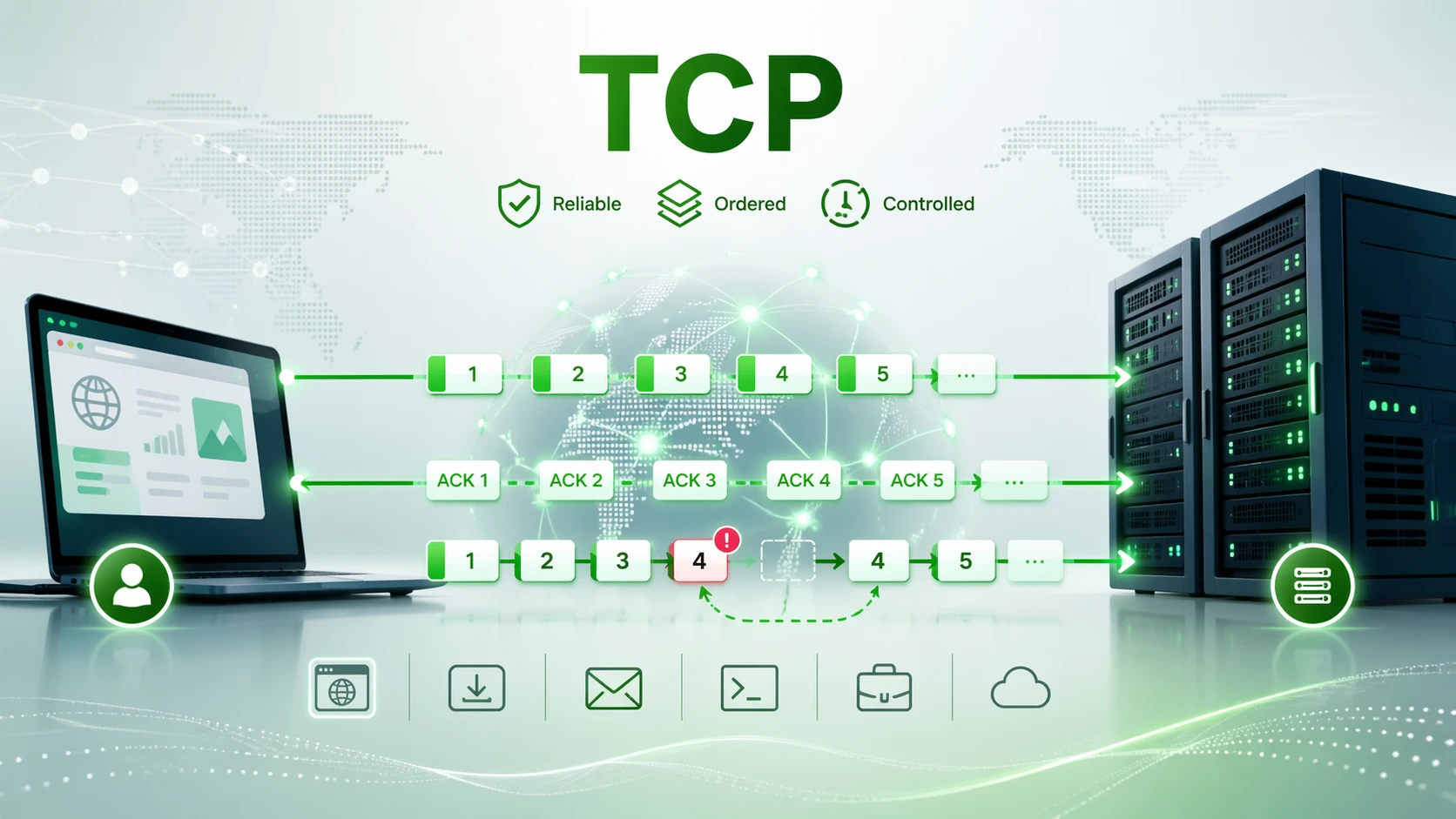 Что такое протокол управления передачей (TCP)? Применение, принцип работы и области использования