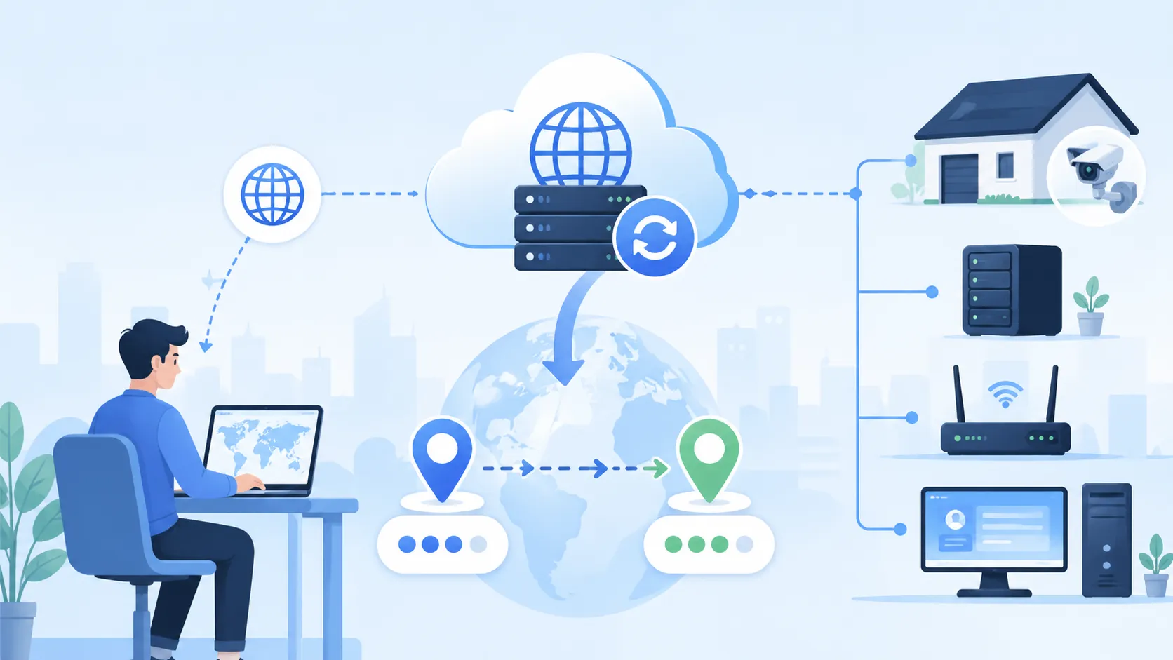Каковы реальные сценарии применения и преимущества динамического DNS?