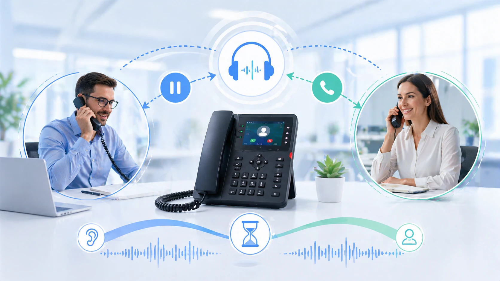 Каковы особенности и преимущества удержания вызова?