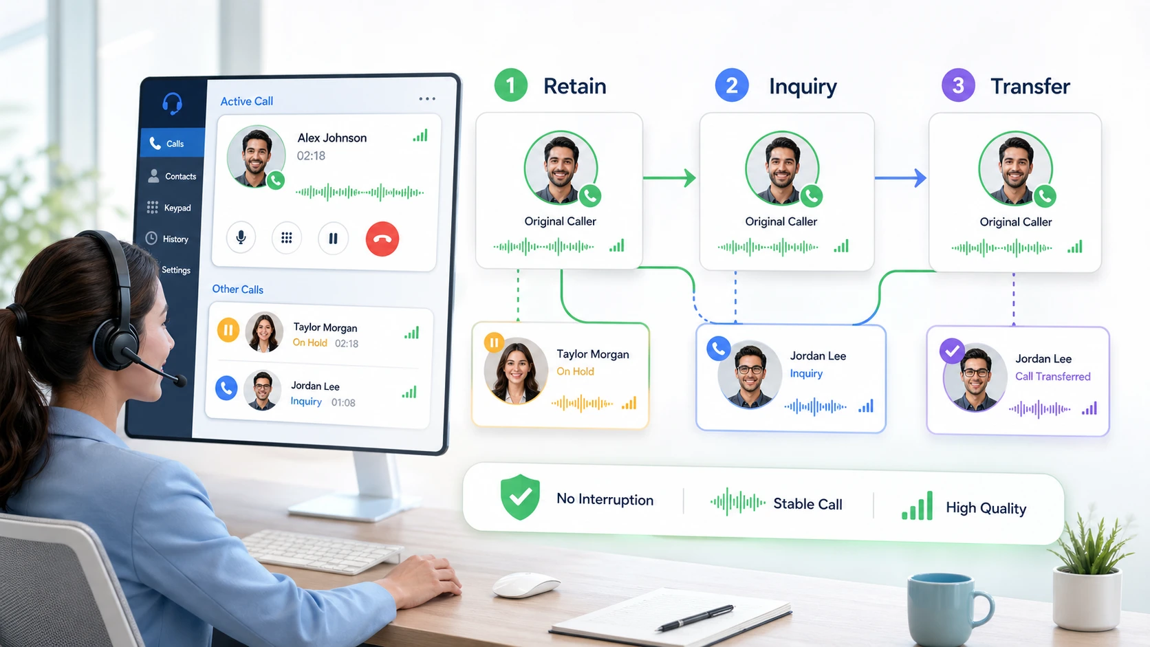 Как максимально использовать преимущества параллельного перевода вызовов?