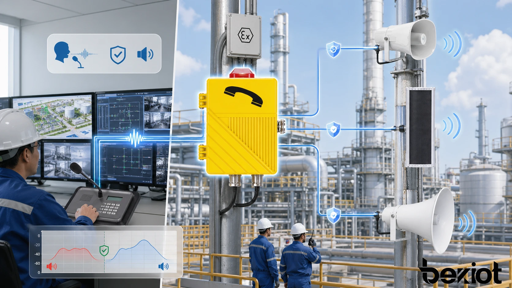 Подавление обратной связи в SIP-интеркомах, системах PA, промышленном пейджинге, диспетчерских и пунктах экстренной помощи