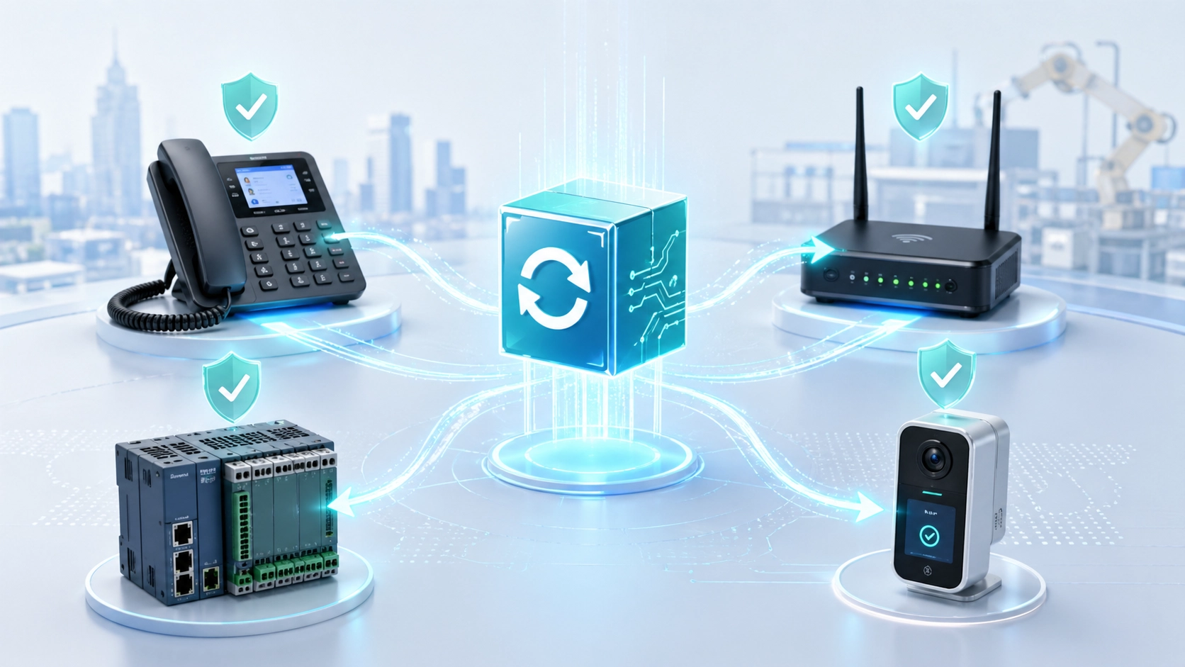 Какие преимущества дает развертывание обновлений прошивки?