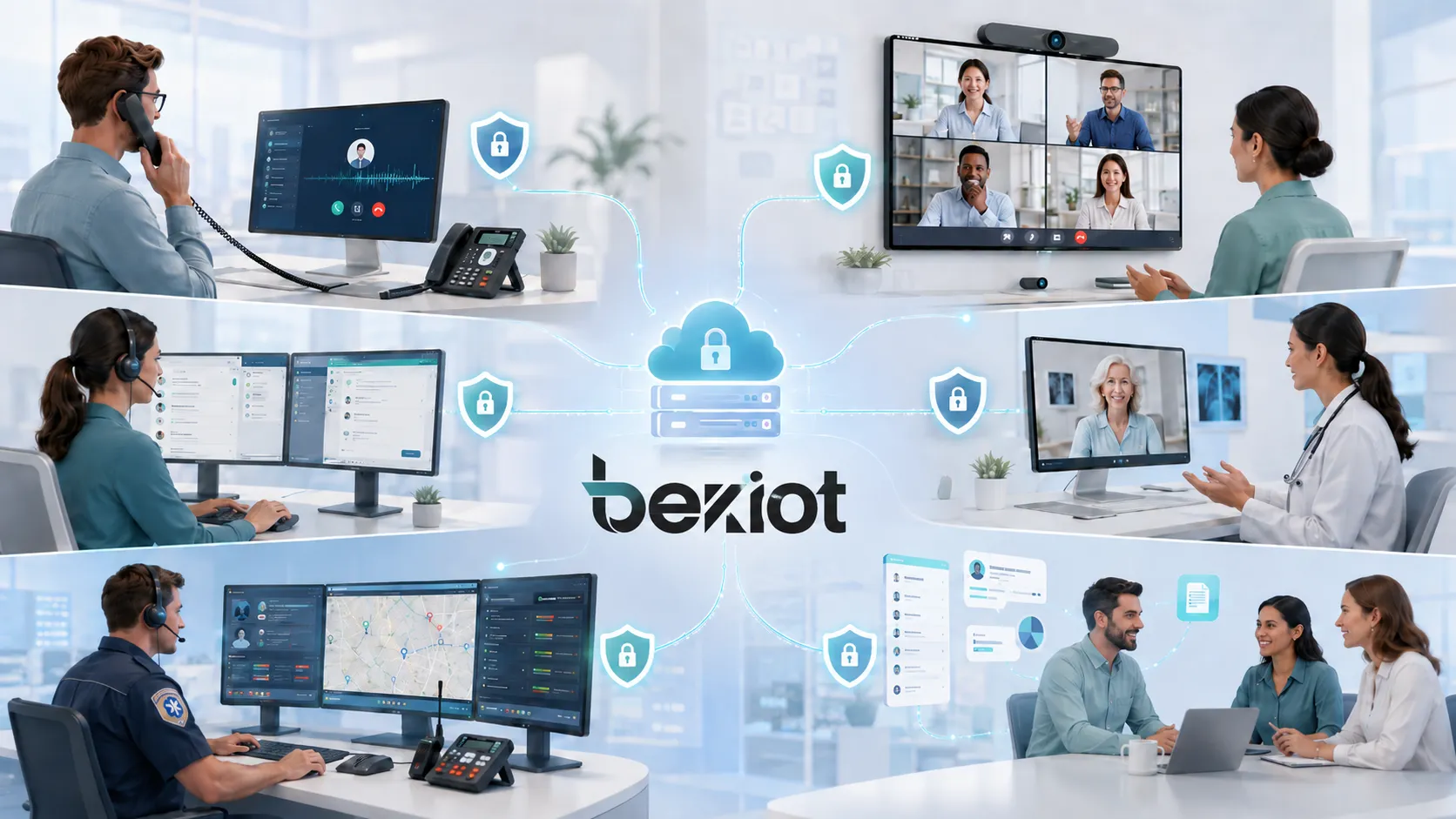 Приложения SRTP в безопасных VoIP-звонках, видеоконференциях WebRTC, контакт-центрах, телемедицине, экстренной диспетчеризации и корпоративных коммуникациях