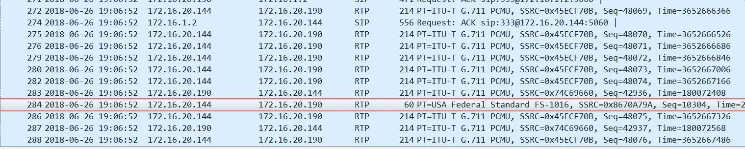 анализ пакета в Wireshark