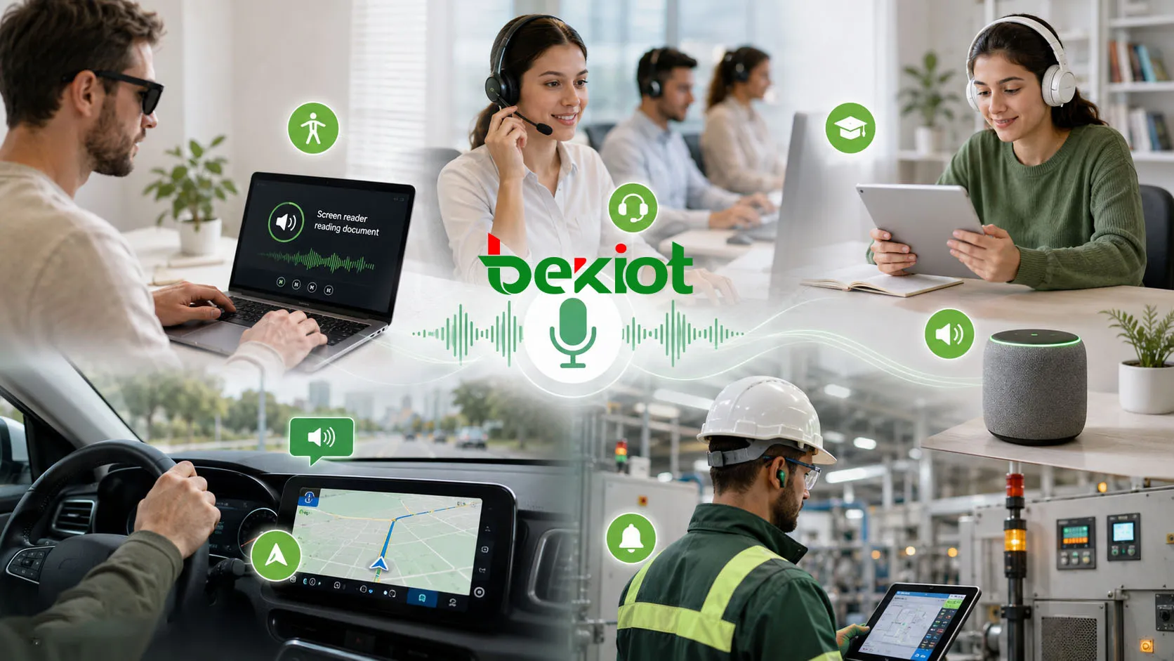 Применение TTS в доступности, экранных дикторах, IVR, клиентском сервисе, e-learning, навигации, умных устройствах и промышленных оповещениях