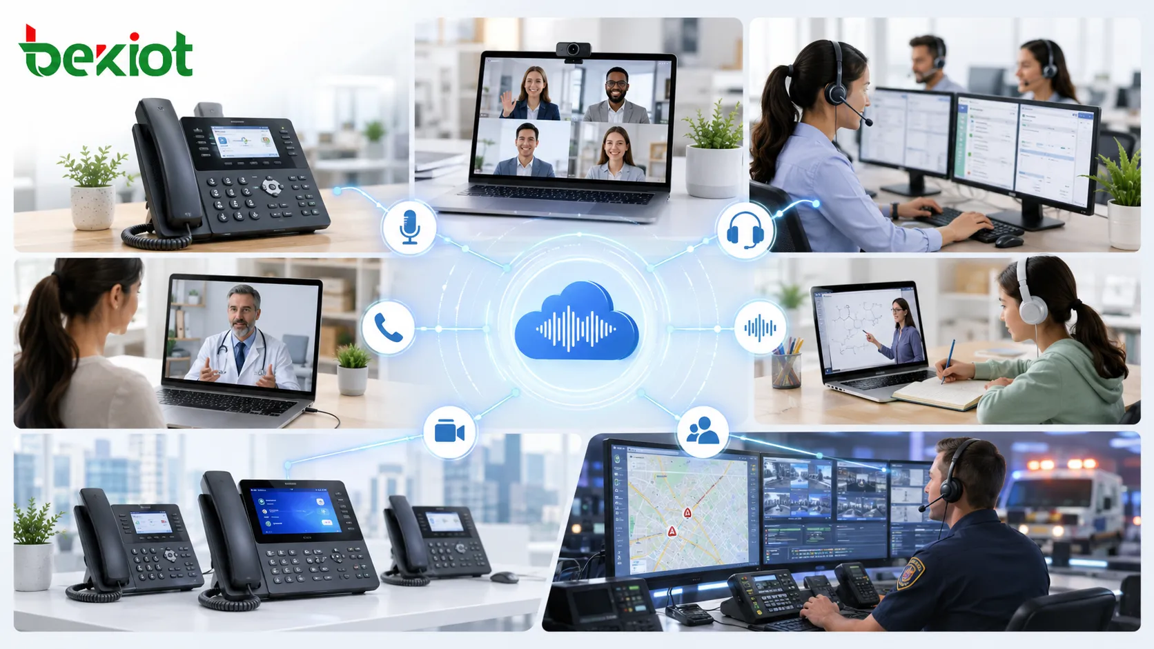 Применение HD Voice в VoIP, SIP-телефонах, видеоконференциях, колл-центрах, телемедицине, образовании и диспетчерской связи