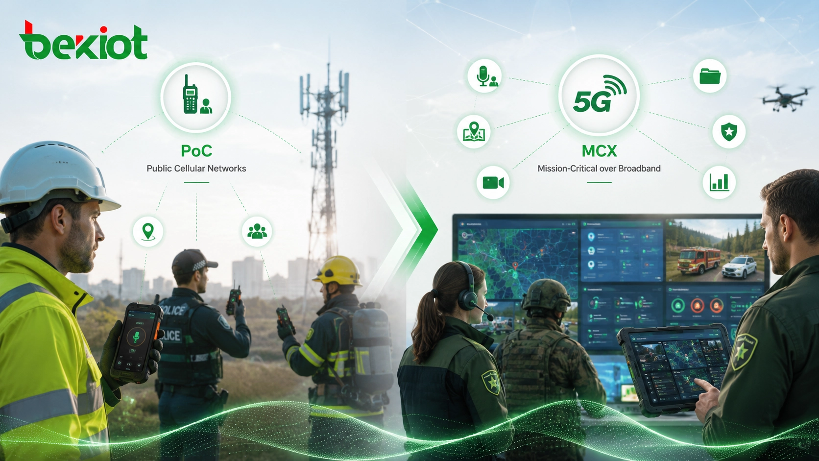 От PoC к MCX: эволюция широкополосной критически важной связи