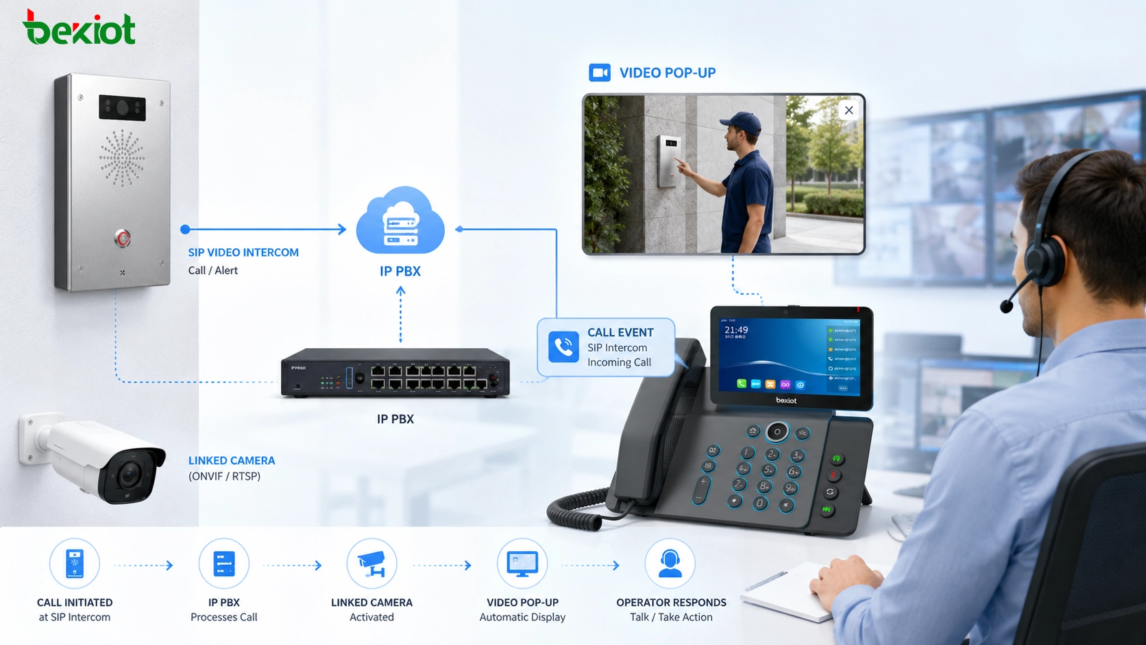Популярные видеоприложения в системах IP PBX: практические сценарии и руководство по развертыванию