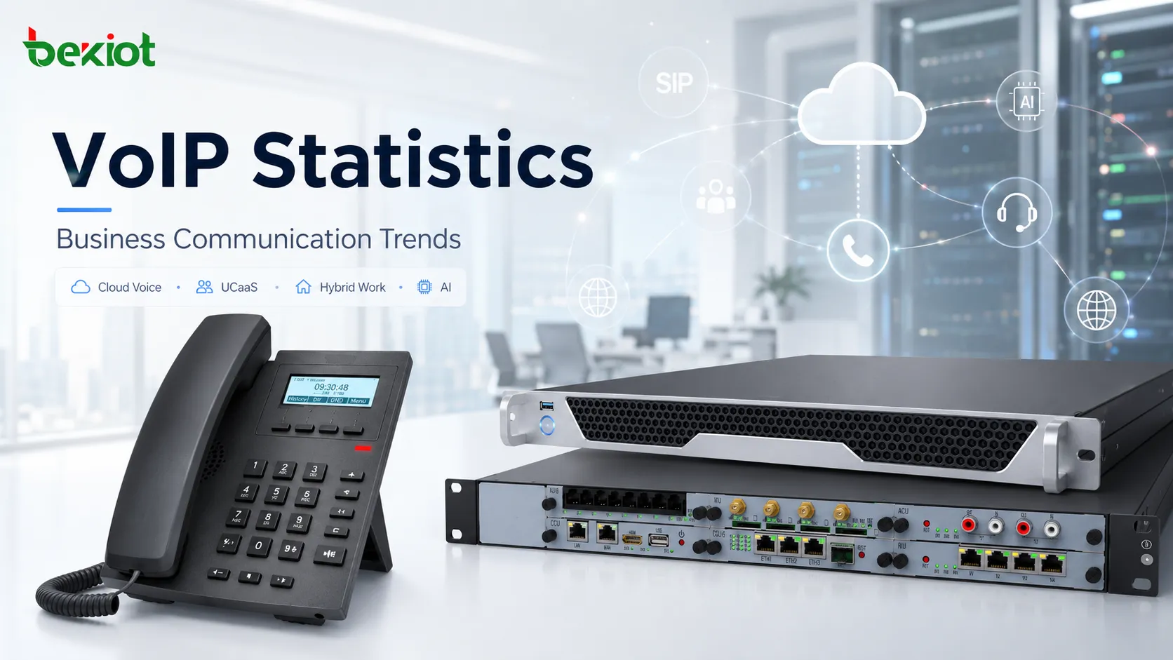 Актуальная статистика VoIP и анализ тенденций деловых коммуникаций