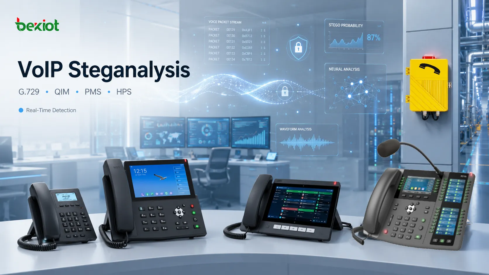 Как обнаруживать скрытые данные в потоках VoIP?