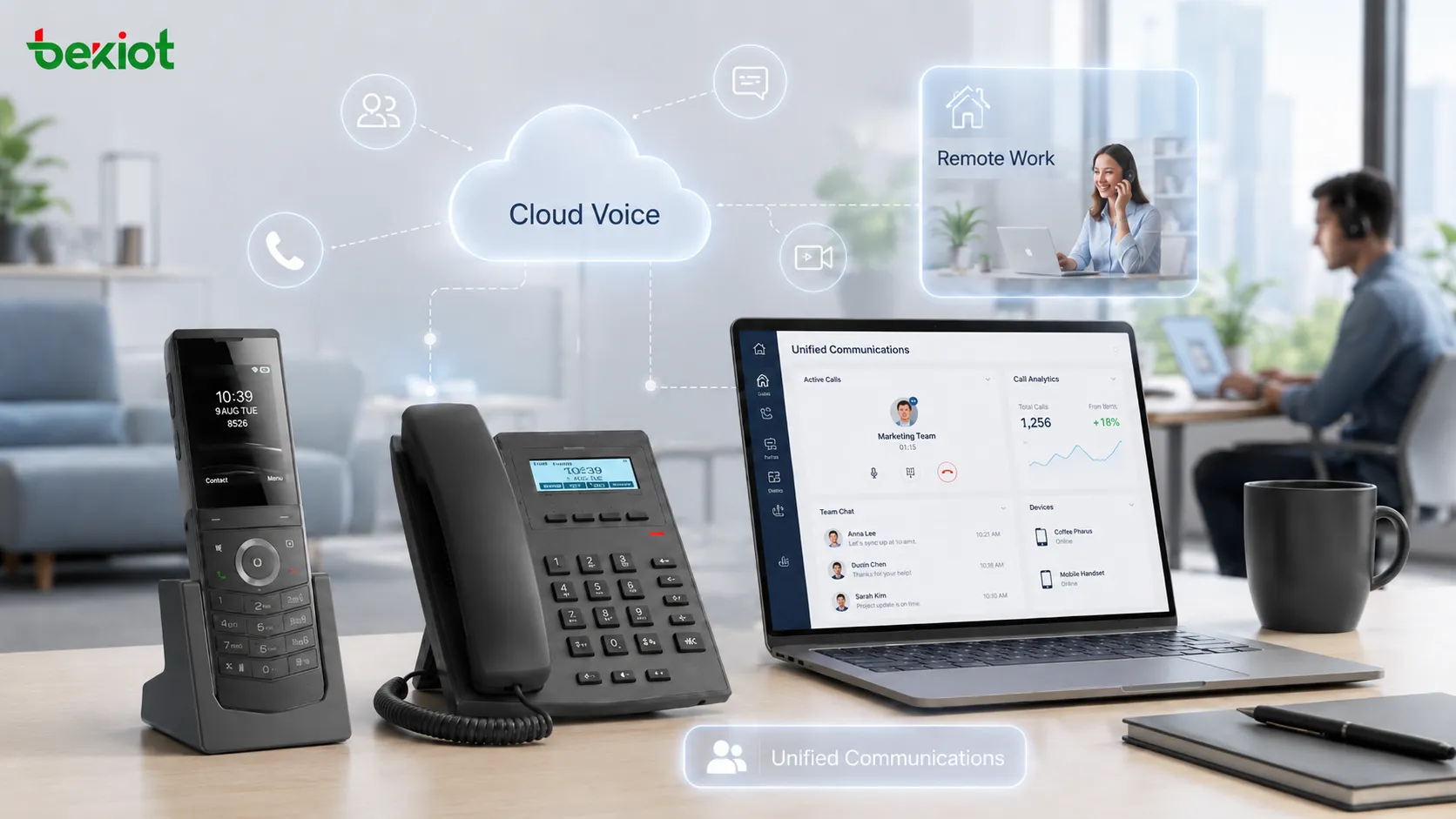 Платформа VoIP с автоматизацией на основе ИИ для интеллектуальной маршрутизации, расшифровки в реальном времени, аналитики вызовов и модернизации контакт-центра