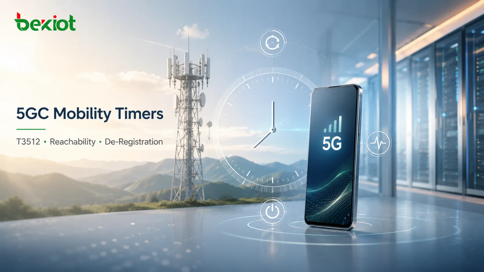 Как три таймера управляют регистрацией в 5GC?