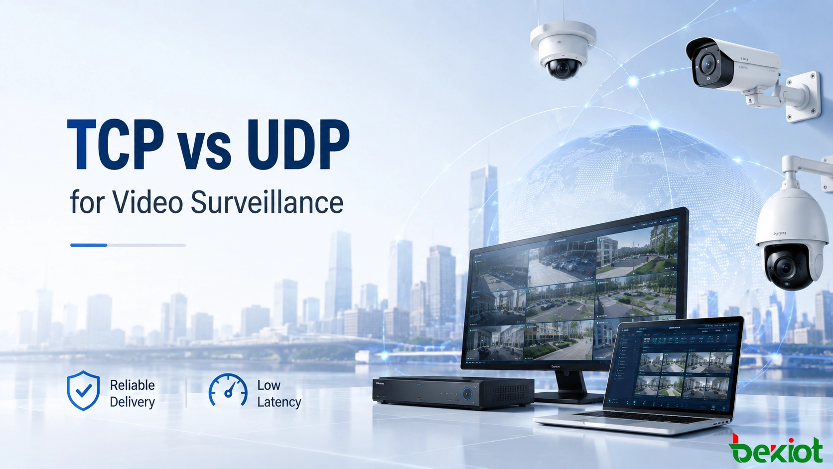 TCP против UDP для камер видеонаблюдения: что следует использовать?