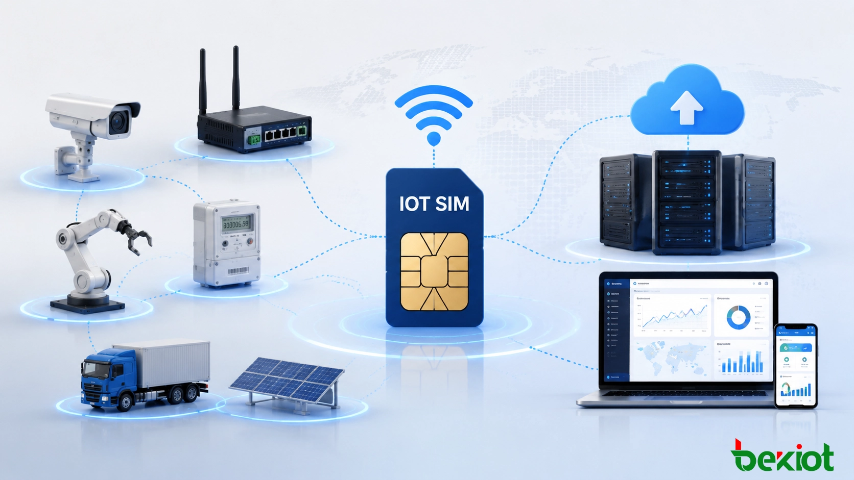 IoT SIM-карта соединяет промышленное оборудование и удаленные терминалы через сотовые сети