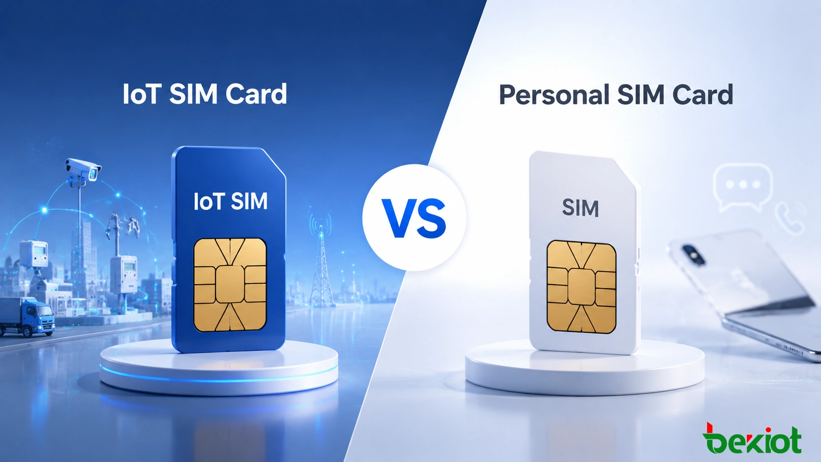 IoT SIM-карта и персональная SIM-карта: руководство по корпоративной связи
