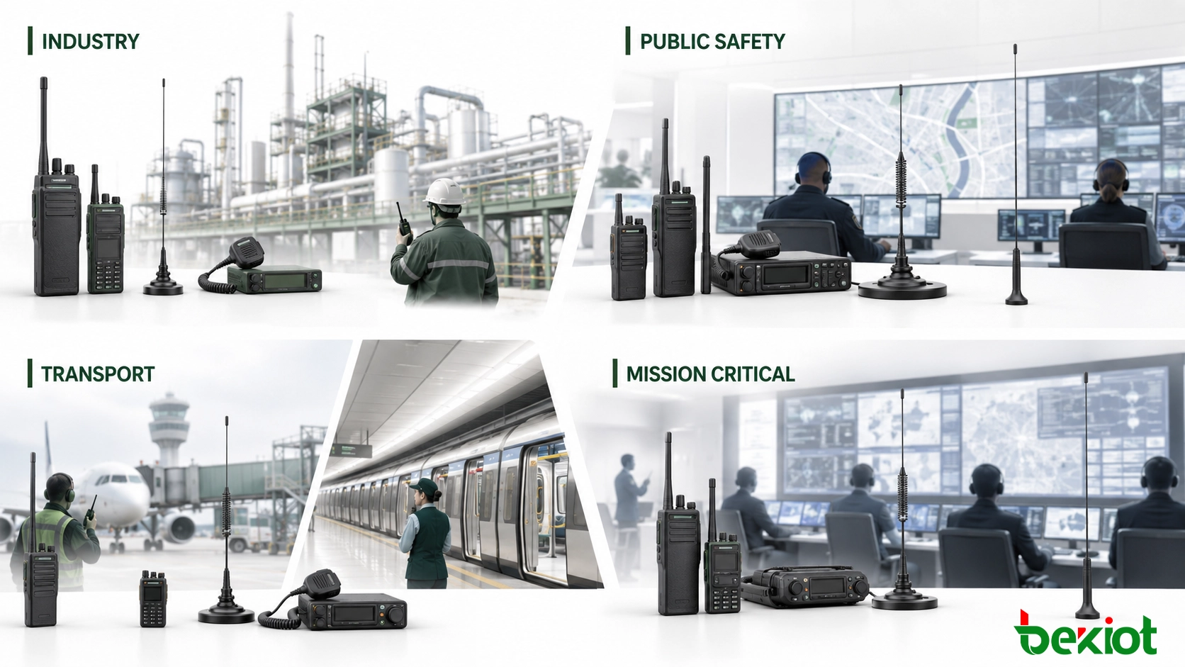 Обзор аналоговых, DMR, P25, TETRA и PDT двухсторонних радиосистем