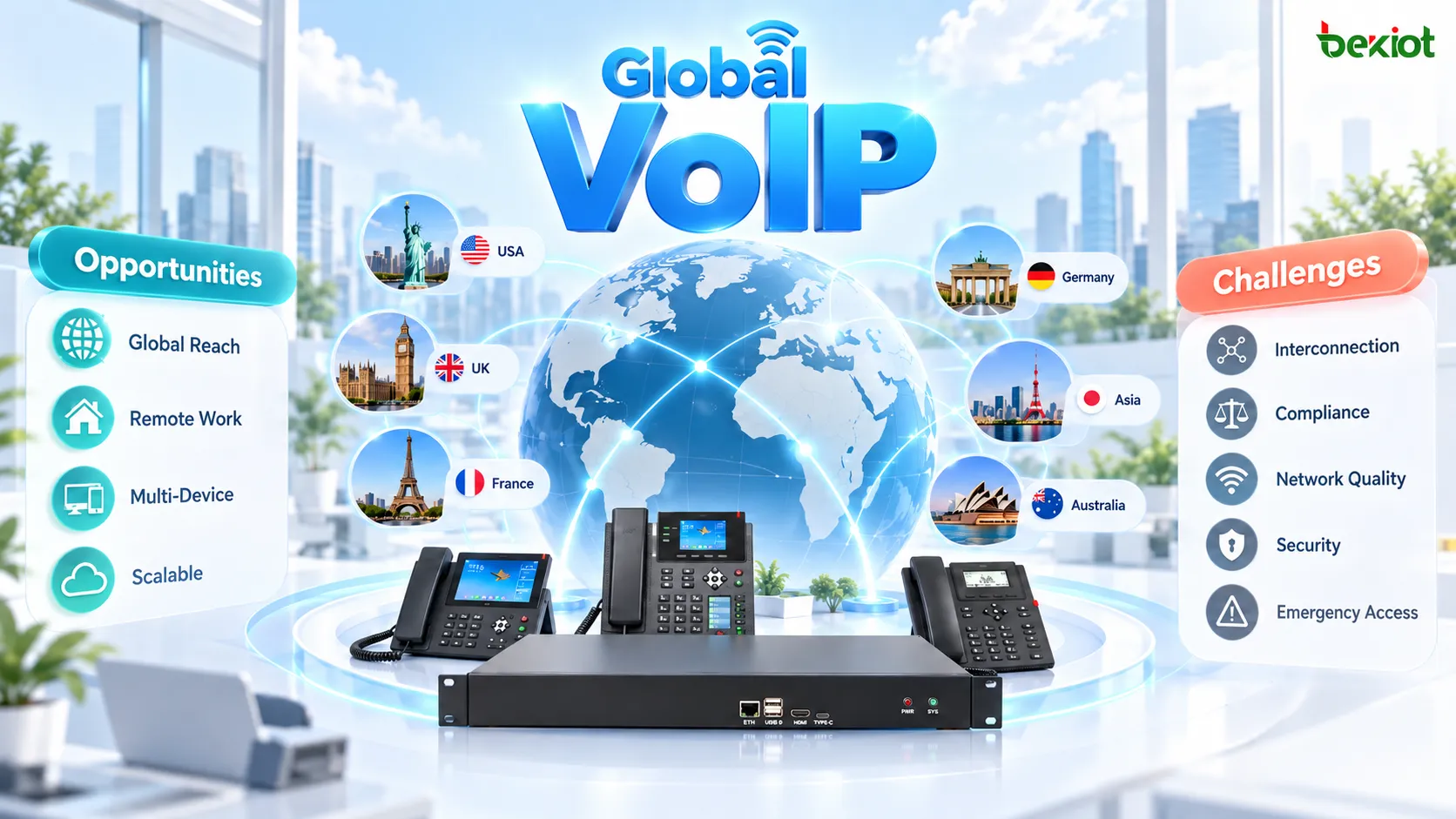 Выход на глобальный рынок: что VoIP может упростить для бизнеса и где проходят его границы?