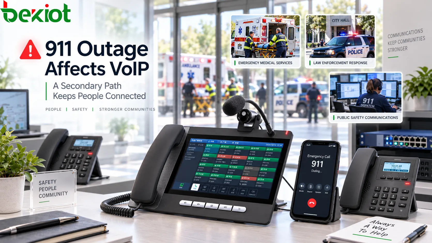 Периодические сбои 911 затрагивают VoIP: почему экстренным вызовам нужен резервный маршрут